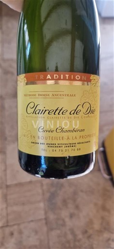 Údolí Rhôny Clairette-de-Die Union des Jeunes Viticulteurs Récoltants Chambaran Neročník