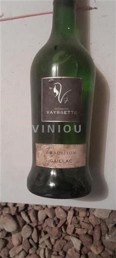 Sudoeste Gaillac Vayssette Tradition 2020