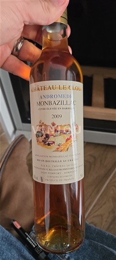 Tây Nam Monbazillac Château Le Clou Andromède 2009