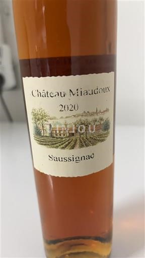 Sørvest Saussignac Château Miaudoux 2020