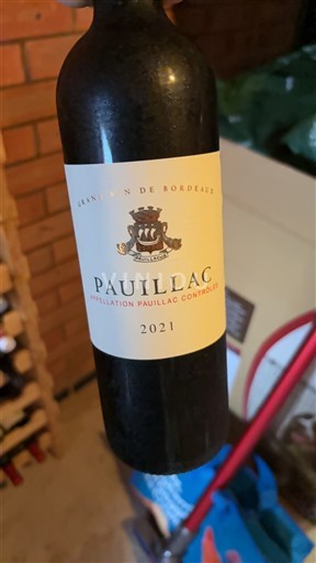 Bordeaux Pauillac Maison Sichel 2021