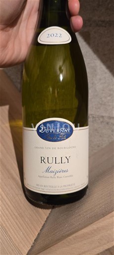 Burgundy Rully Duvernay Maizières 2022