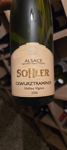 Alsacia Sohler Gewurztraminer Vieilles Vignes 2016
