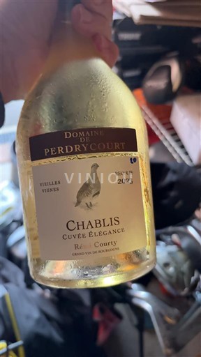 Burgundsko Chablis Domaine Perdrycourt Élégance 2023