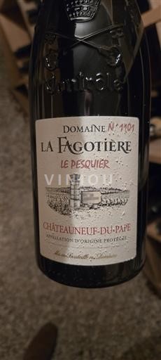 Údolí Rhôny Châteauneuf-du-Pape Domaine La Fagotière Le Pesquier 2019
