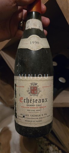 Burgundi Échézeaux Grand Cru Jacques Cacheux & Fils 1990