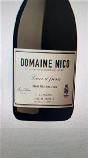 Mendoza Valle de Uco Domaine Nico Grand Père Pinot Noir 2022