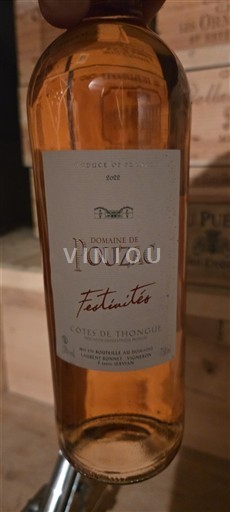 Languedoc a Roussillon Côtes de Thongue Domaine Pouzac Festivités 2022