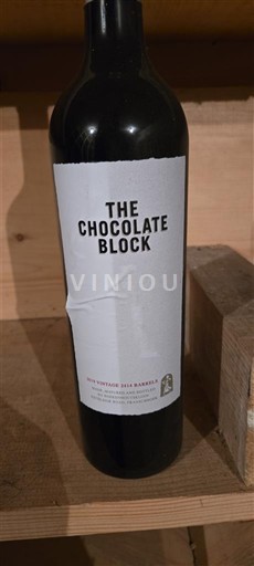 Région côtière Swartland Boekenhoutskloof The Chocolate Block 2019