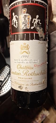Bordeaux Pauillac Grand Cru Château Mouton Rothschild 1994