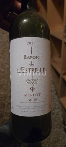 Languedoc und Roussillon Aude Baron de L'Estrille 2016