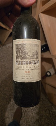 Bordeaux Pauillac Grand Cru Classé Château Hart-Milon 2000