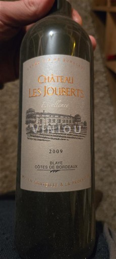 Burdeos Blaye-Côtes de Burdeos Château Les Jouberts Excellence 2009