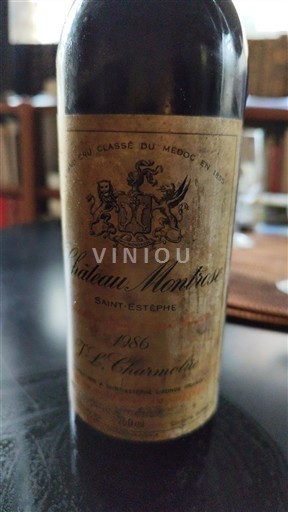 Bordeaux Saint-Estèphe Grand Cru Château Montrose 1986