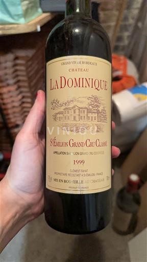 Burdeos Saint-Émilion Gran Cru Grand Cru Classé Château La Dominique 1999