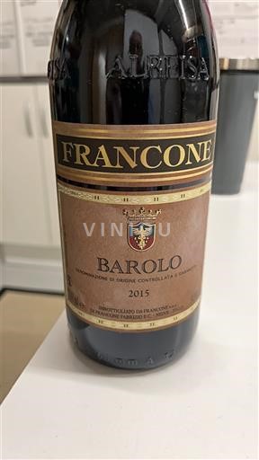 Piemonte Barolo Francone 2015