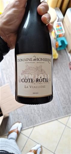 Rhônen laakso Côte-rôtie Domaine Bonserine La Viallière 2022
