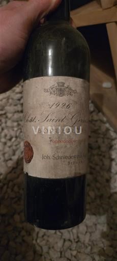 Bordeaux Château Saint Germain 1926