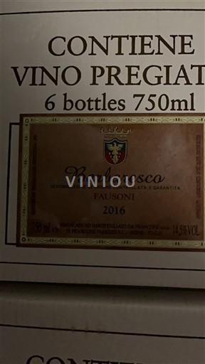 Piedmont Barbaresco Fausoni 2016