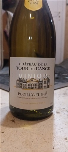 Bourgogne Pouilly-fuissé Château La Tour de l'Ange 2024