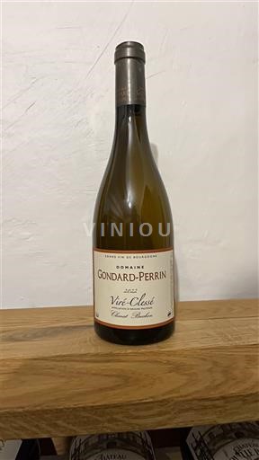 Bourgogne Viré-clessé Domaine Gondard-Perrin Climat Brechen 2022