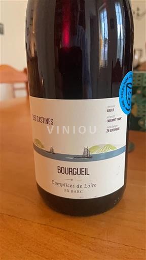 Údolí Loiry Bourgueil Complices de Loire Les Castines Neročník