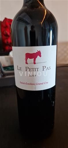 Bordeaux Saint-Émilion Grand Cru Grand Cru Le Petit Pas 2019