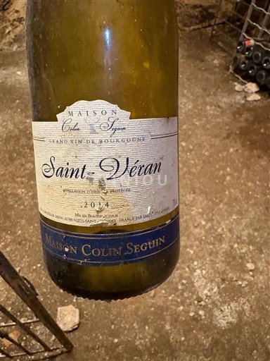 Borgonha Saint-Véran Maison Colin Seguin 2014
