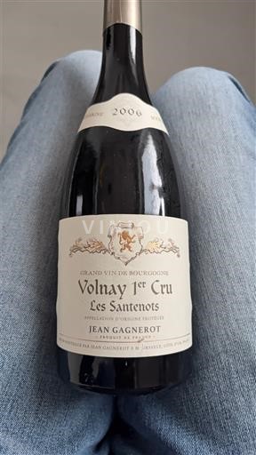 Бургундія Не вказано Premier Cru Jean Gagnerot Les Santenots 2006