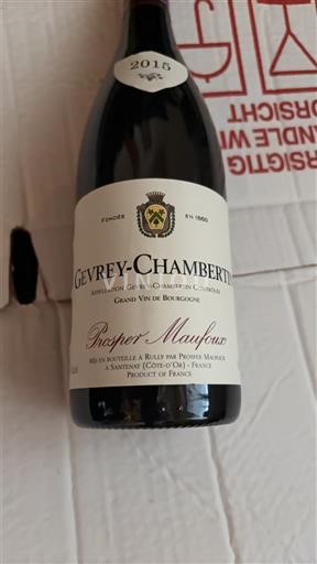 Bourgogne Gevrey-chambertin Prosper Maufoux 2015