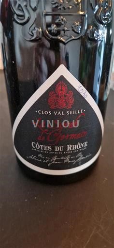 Rhônen laakso Côtes-du-rhône Clos Val Seille La Syrah du Caporal 2020