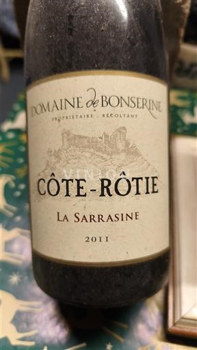 Rhônetal Côte-rôtie Domaine Bonserine La Sarrasine 2011