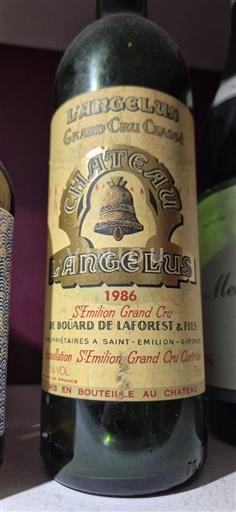 Burdeos Saint-Émilion Gran Cru Grand Cru Château Angélus 1986