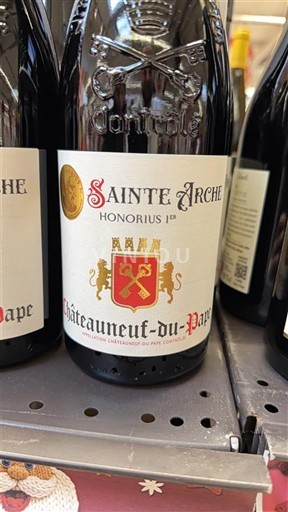 Vallée du Rhône Châteauneuf-du-pape Sainte Arche Honorius Ier 2023