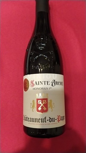 Valle del Rodano Châteauneuf-du-Pape Sainte Arche Honorius Ier 2023