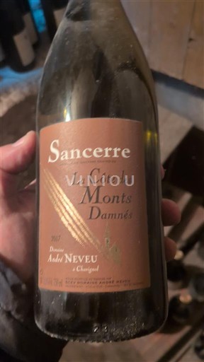 Loire Valley Sancerre Domaine André Neveu La Côte des Monts Damnés 2017