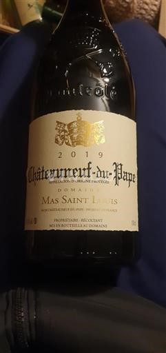 Rona dolina Châteauneuf-du-Pape Mas Saint Louis 2019