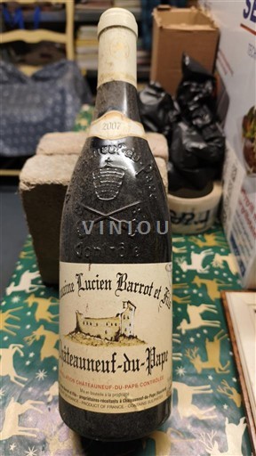 Rhônevallei Châteauneuf-du-Pape Lucien Barrot et Fils 2007