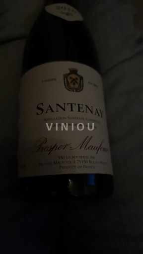 Borgogna Santenay Prosper Maufoux 2015