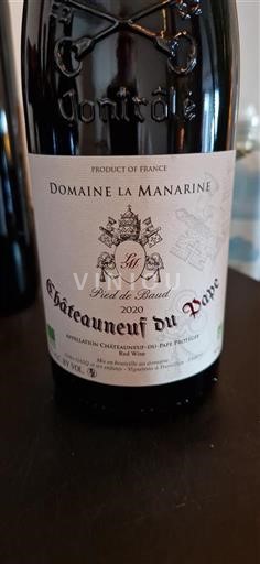 Rhône Valley Châteauneuf-du-Pape Domaine La Manarine Pied de Baud 2020