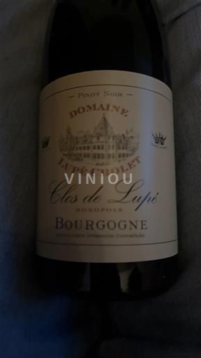 Bourgondië Bourgogne Domaine Lupé-Cholet Clos de Lupé 2015