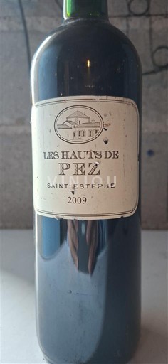 Bordo Сен-Тестеф Château Pez Les Hauts de Pez 2009