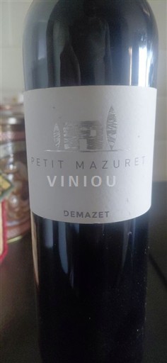 Valle del Rodano Côtes-du-Rhône Domaine Mazet Petit Mazuret 2020
