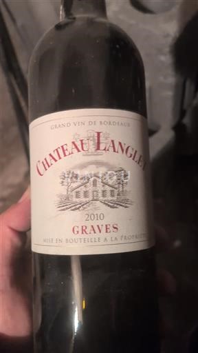 Bordéus Graves Château Langlet 2010