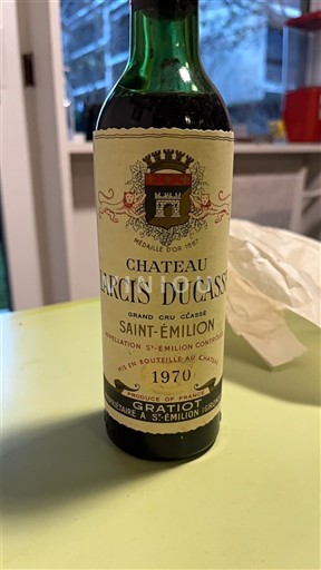 Bordeaux Saint-Émilion Château Larcis Ducasse 1970