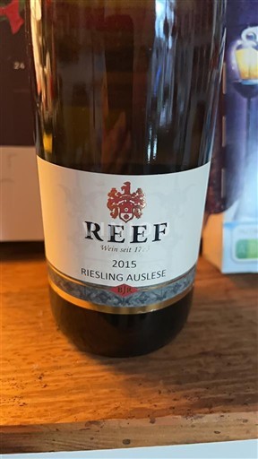 Moselle Mosel Reef Riesling Auslese 2015