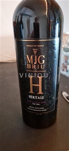 Languedoc-Roussillon Catalaanse hellingen M.J.G. Briu Héritage 2018