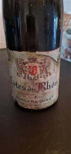 Valle del Rodano Côtes-du-Rhône Charles Bésinet & Cie 1974
