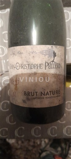 Loire Valley Crémant de Loire Jean-Christophe Pellerin Brut Nature Non-Vintage