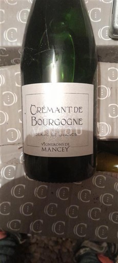 Burgundija Crémant de Bourgogne Vignerons de Mancey Blanc de Blancs Neleten.